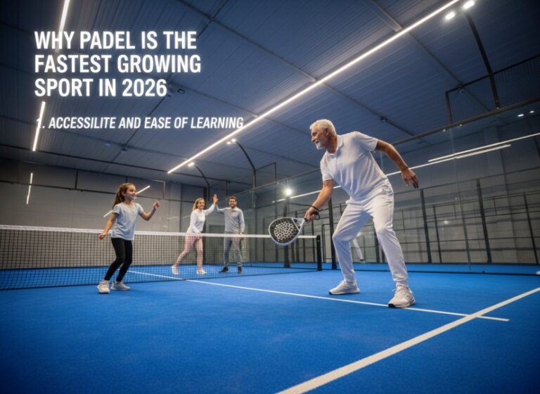 Read more about the article Why Padel Is the Fastest Growing Sport in 2026 – Complete Guide
